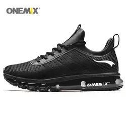 ONEMIX 2018 высокой воздушной подушке кроссовки для мужчин Спортивная обувь свет Фитнес Открытый Бег кроссовки Бесплатная доставка 1191
