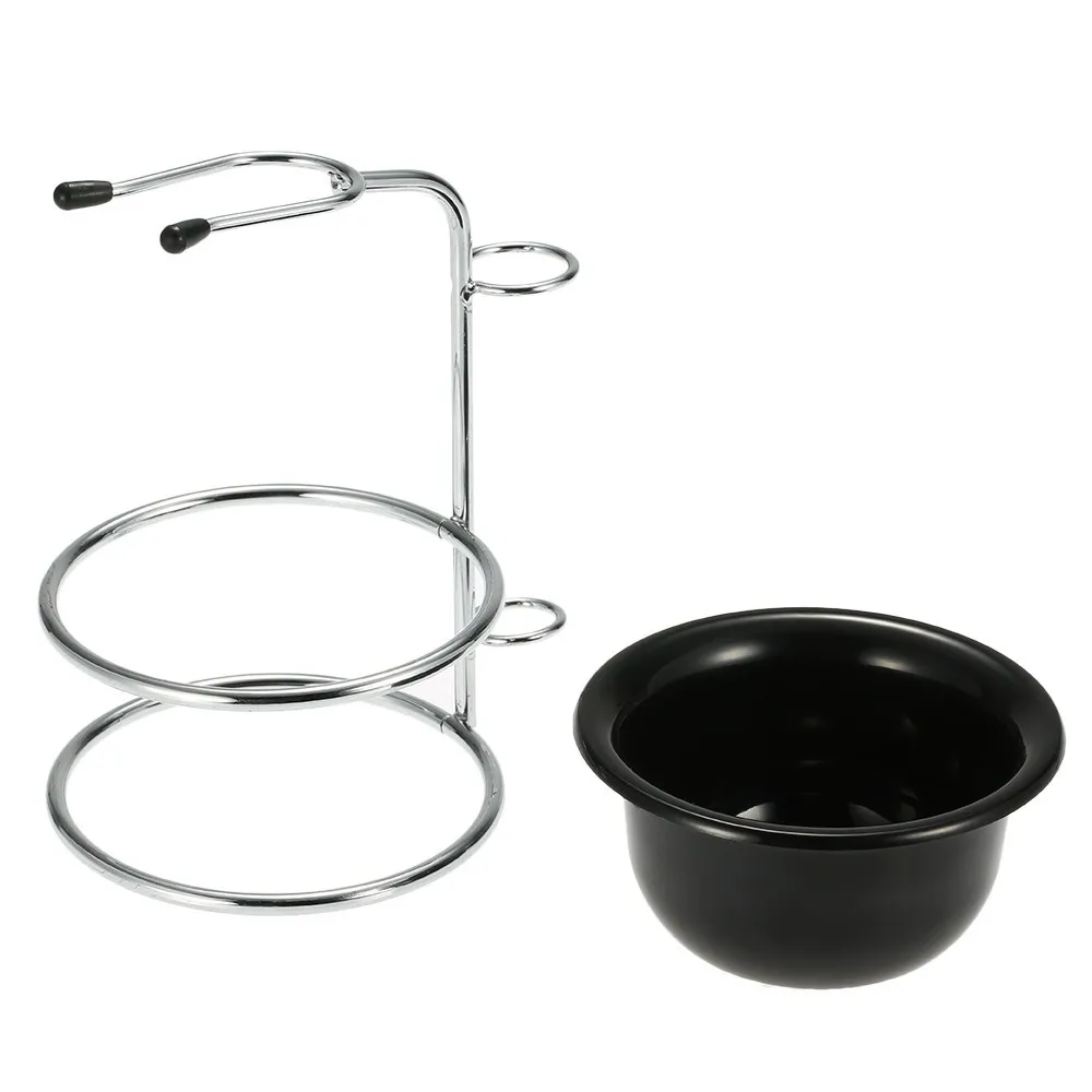 Durable Men Shaving Bowl Mug Brush Soap Dish Stand Holder Portable