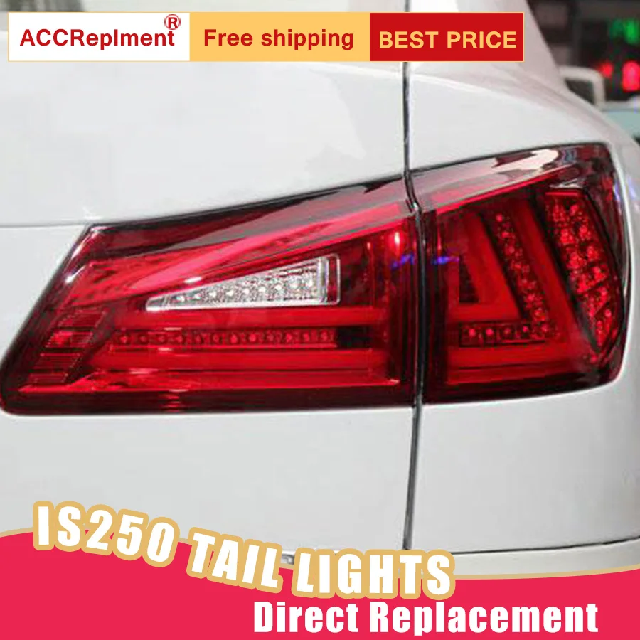 Новый светодиодный фонарь светильник s в сборе для Lexus IS250 2006 2012 задний стоп сигнал
