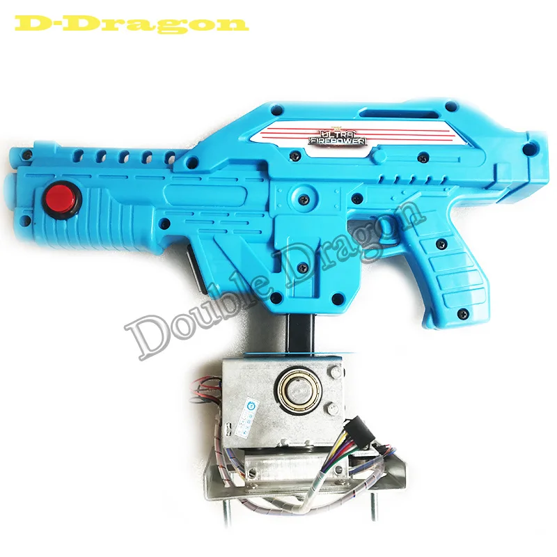 US $199.00 Illuminated Shooting Game Gun for House of DeadALIENSParadise Simulator Arcade Games Motherboard arcade 3 In 1 Ultra Firepower