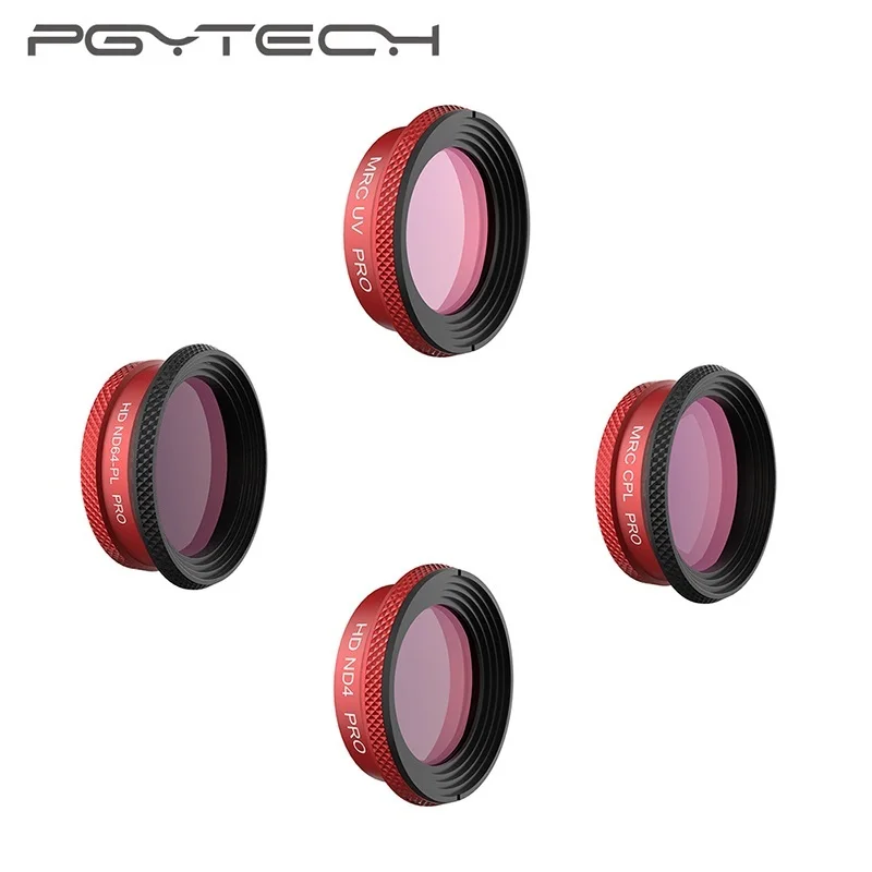 Профессиональный фильтр для объектива PGYTECH DJI Mavic Air UV CPL ND4 ND64PL Pro камера воздушного