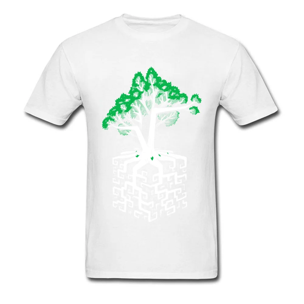 Men New Coming Fashionable Tops T Shirt Crew Neck VALENTINE DAY Pure Cotton T Shirt Custom Short Sleeve Cube Root Tops & Tees Cube Root white