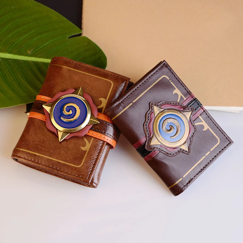 Мужской кошелек Hearthstone Heroes of Warcraft мужской на заднюю панель Кошелек для монет