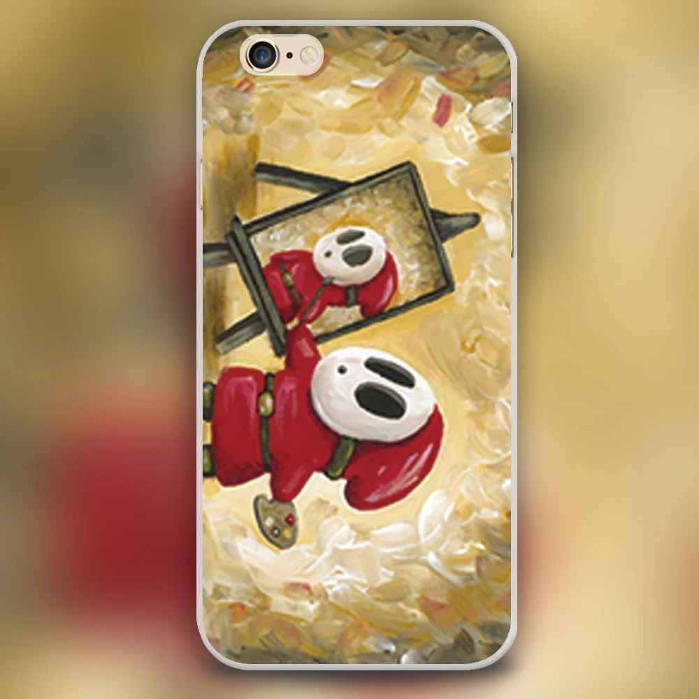 Shy Guy Paints his Portrait Design case cover cell phone