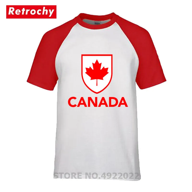 Cool Design Canada Maple Leaf T shirt Casual Canada Patriotism Brand