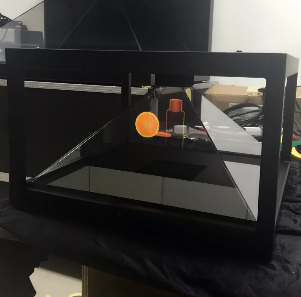 

Competitive Price 4-Sided Hologram Display Advertising Showcase, Dreamoc Scandinavia 360 Holo Box for Advertising Products