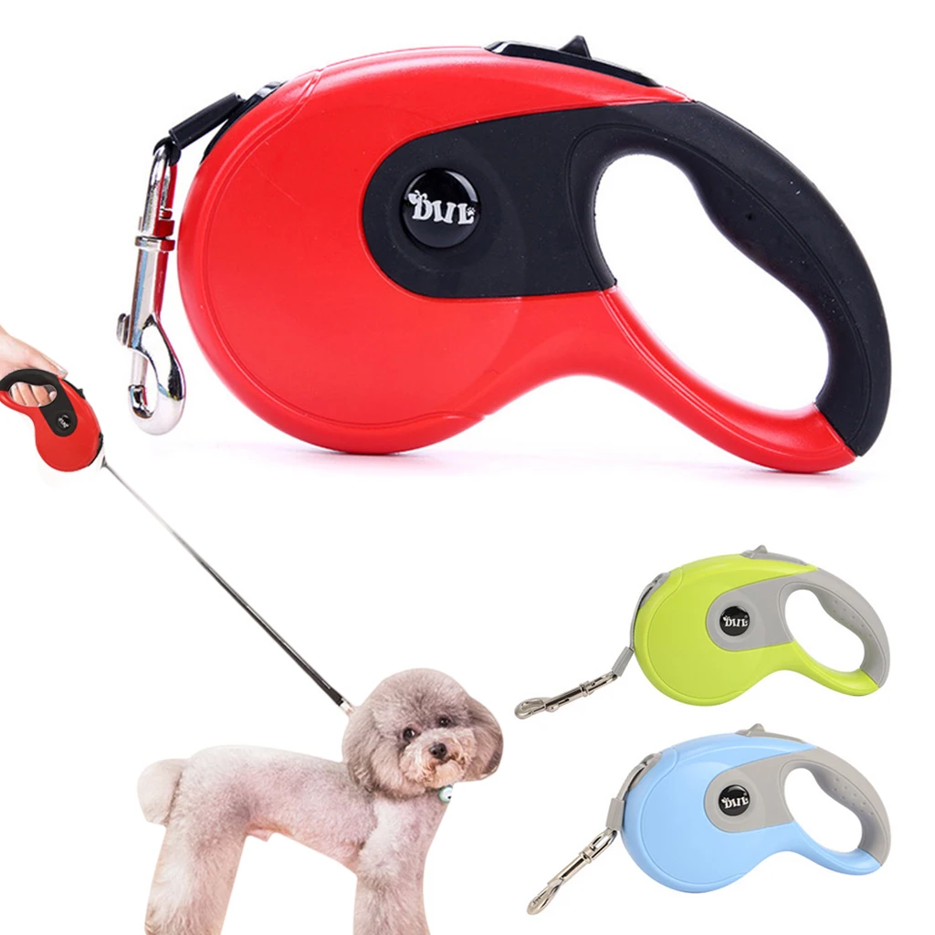

Premium Durable Dog Leash Automatic Retractable Dog Leash Large Dog Lead Extending Walking Leads Traction Rope Belt Pet 3M/5M/8M