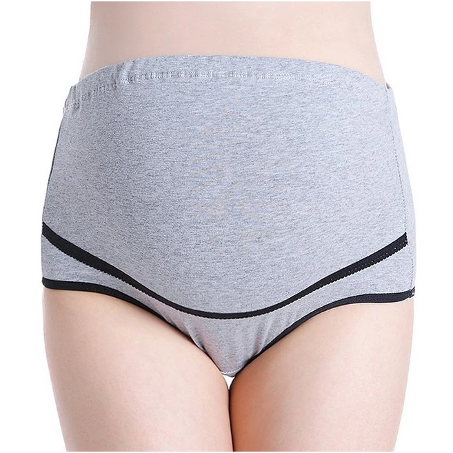 1 Pregnant Woman Maternity Adjustable High Waist Briefs Pregnancy High Waist Cotton Underwear Tummy Control Belly Support Panties