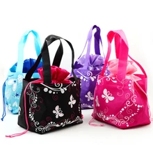 Нетканый принт дорожная сумка для хранения покупок складная сумка сумки для обедов Органайзер мешок со стягивающим шнуром