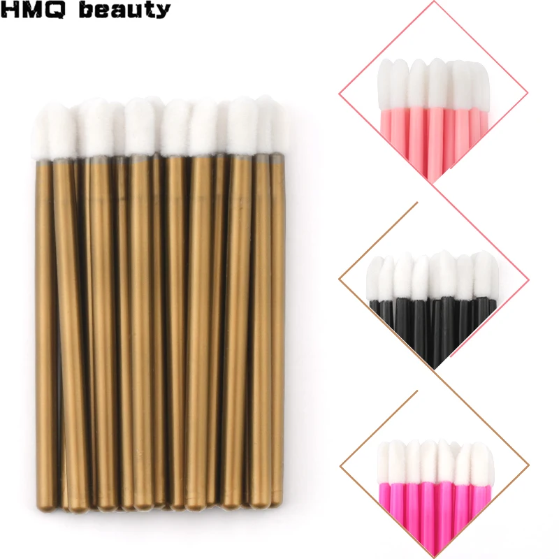 50pcs Disposable Eyelashes brush Individual Lash Removing Cleaning  Mascara Applicator Makeup Brushes For Eyelash Extension Tool