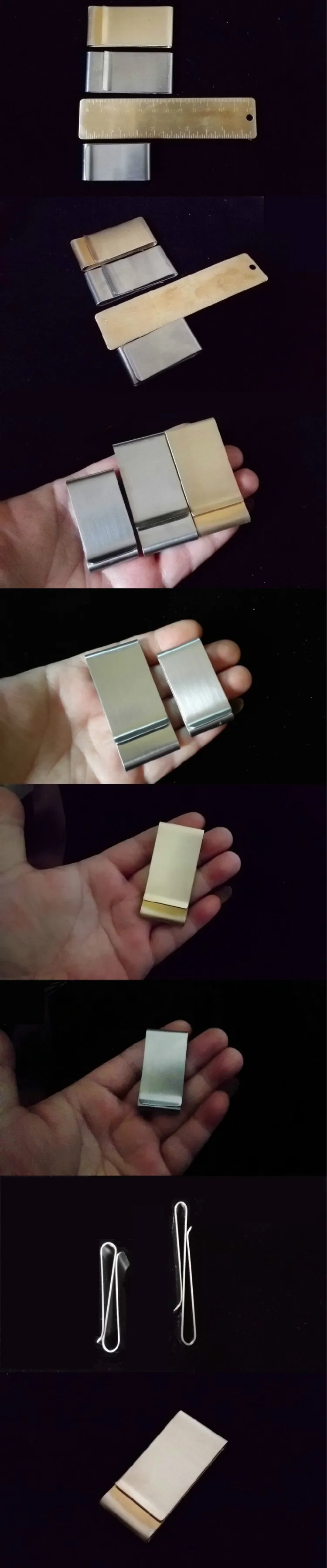 notas masculino feminino criativo metal três fold
