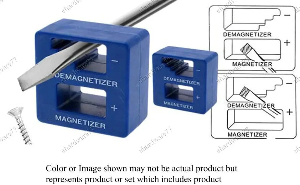 Hardware Machinery 24214 Screwdriver Magnetizer/Demagnetizer Hardware Machinery 24214 Screwdriver Magnetizer/Demagnetizer