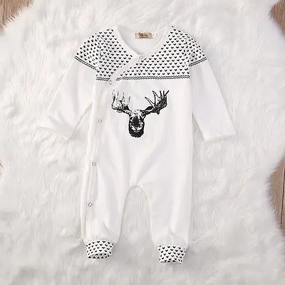 Emmababy ползунки дети для маленьких девочек с длинными рукавами мальчиков