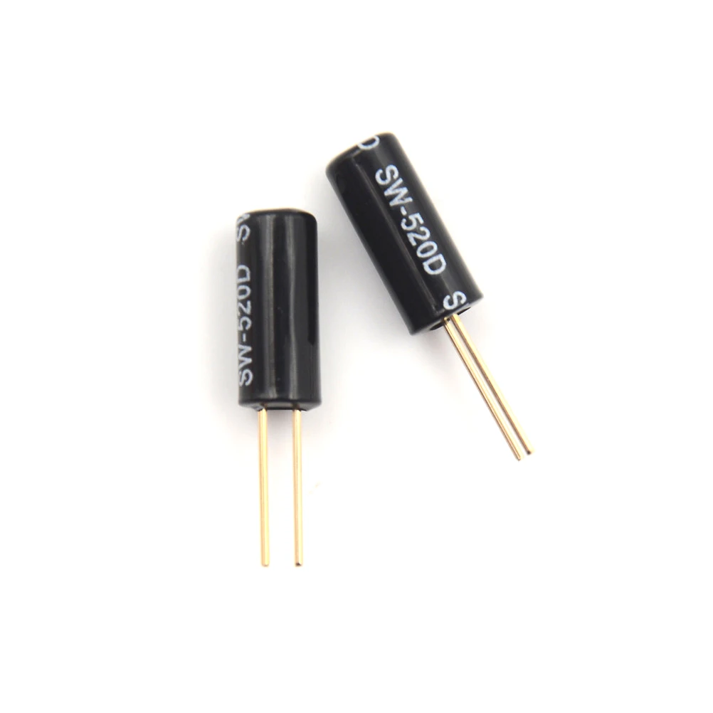 

20Pcs New Sale SW-520D Vibration Sensor Dual Metal Ball Tilt Shaking Switch 5.2*11.5mm Durable Wholeale