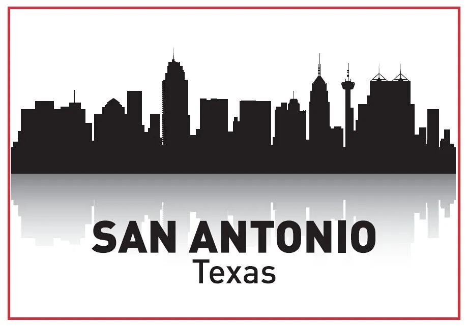 

Free Shipping 78*54*3mm Texas San Antonio Skyline Souvenir Fridge Magnets 20289