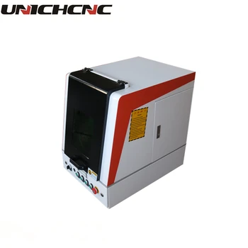 

European quality portable with protect cover 20w fiber laser marking machine