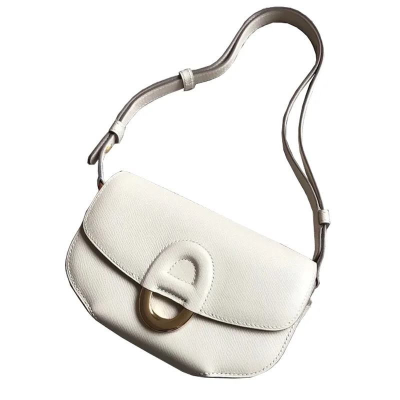 

Bags for Women 2019 New Porcine Nose Split Leather Bag Small Square Single-shouldered Oblique Satchel Bag