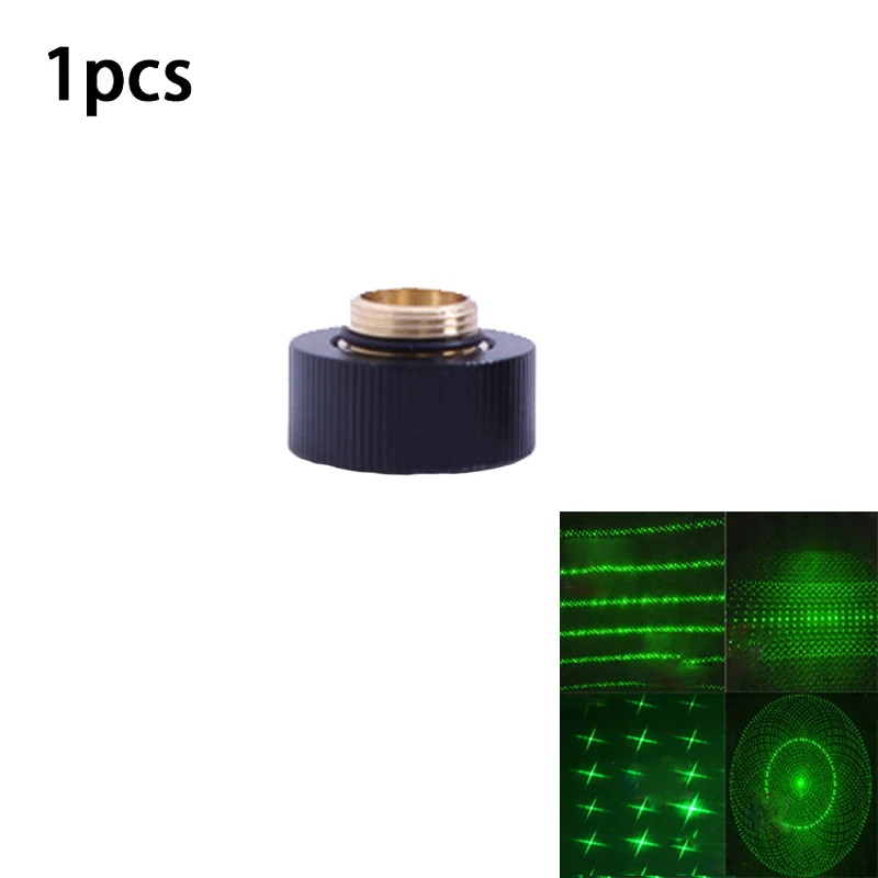 

1 pcs multi-graphic transformation Green Laser 303 Star Cap Lasers Pointer Adjustable Focus Star Cap Just for laser 303 use