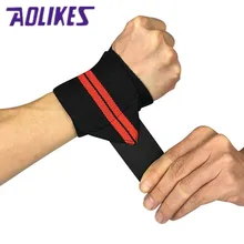 1 шт. нейлоновый манжет обертывания для тяжелой атлетики Спортивная поддержка безопасности универсальный мужской женский спортивный браслет для запястья