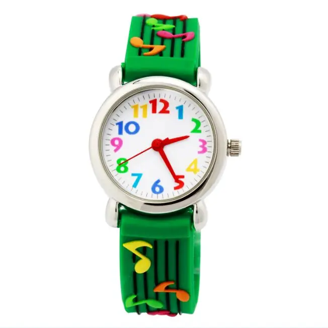 

NEW Fashion Music Watch children Piano wristwatch women silicone Korean Fashion casual waterproof watch