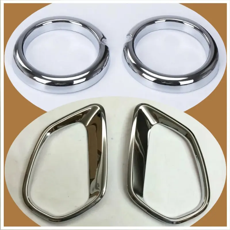 Accessories For Mitsubishi Outlander 2016 2017 Front Rear Fog Lights font b Lamp b font Covers