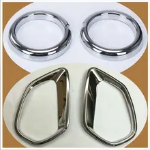 Accessories For Mitsubishi Outlander 2016 2017 Front Rear Fog Lights font b Lamp b font Covers