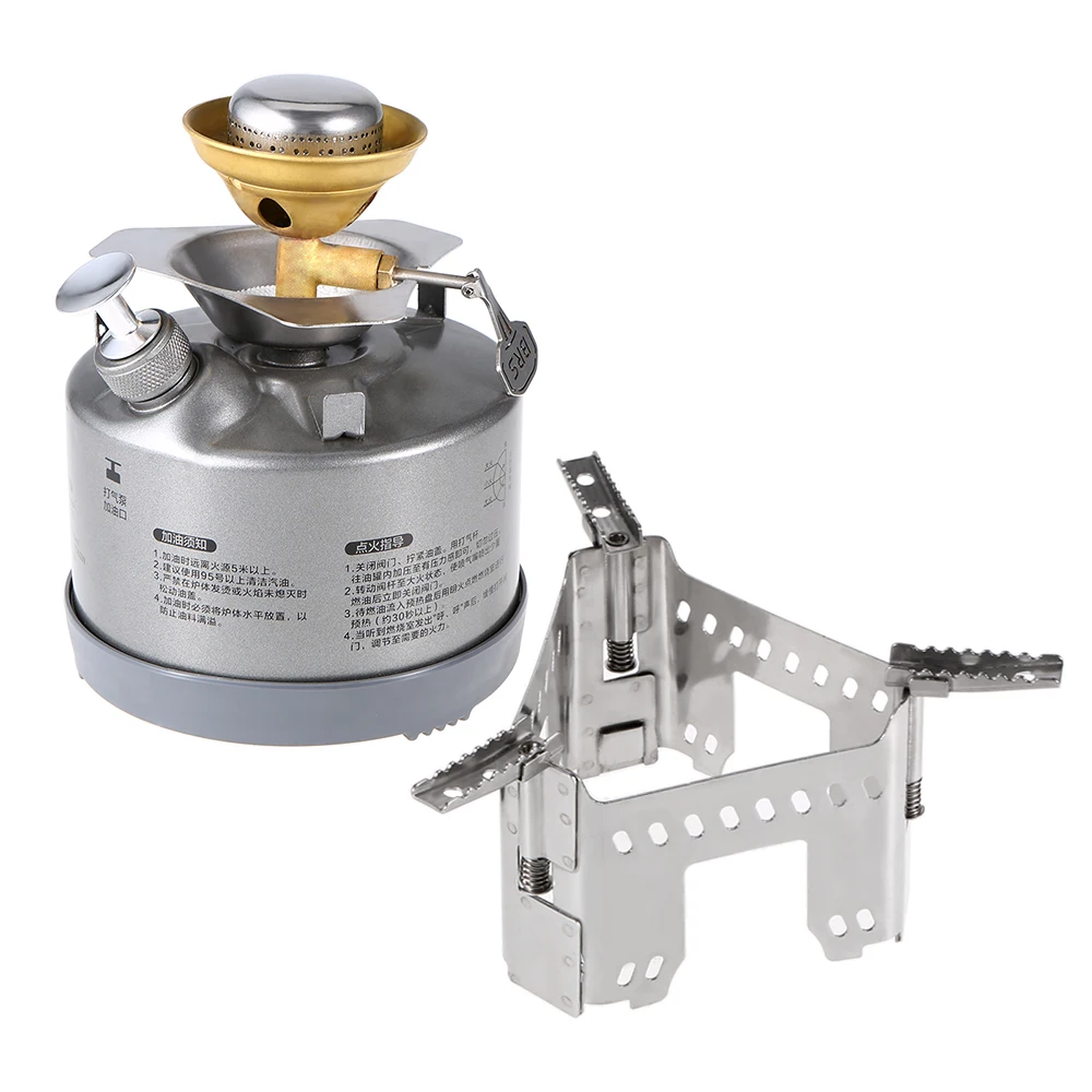 Portable Gasoline Stove Outdoor Camping Stove Outdoor Cookware Picnic