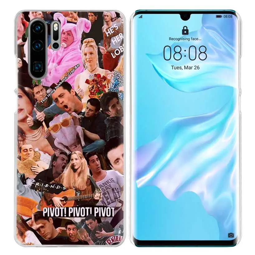 Чехол Friends tv Show для huawei P20 P30 P Smart Nova 4 3i P10 P9 P8 mate 10 20 lite Pro Mini жесткий чехол для телефона из поликарбоната - Цвет: 02