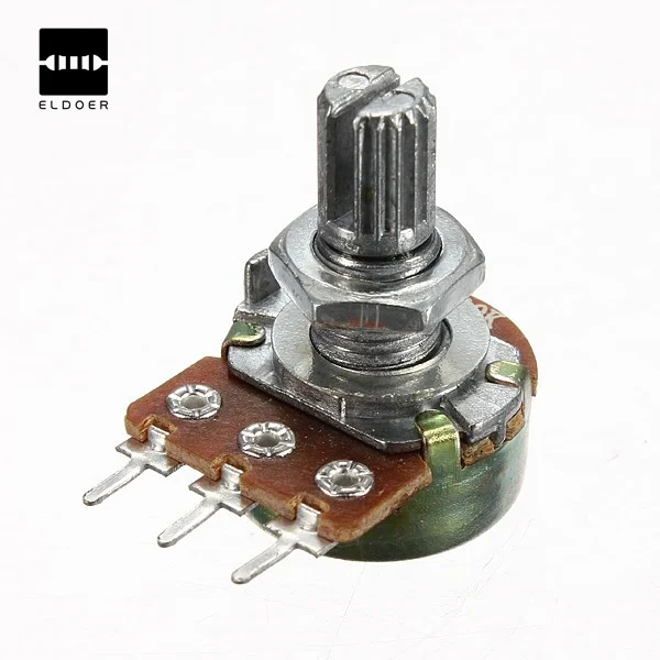 

New arrival 1/2/5/10/50/100/500K Ohm Potentiometers Single Linear wholesale