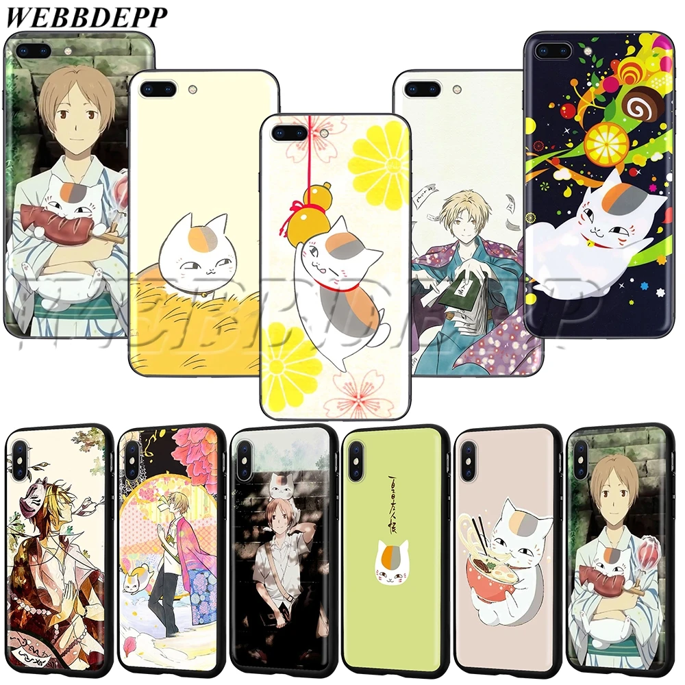 

WEBBEDEPP Natsume Yuujinchou Japanese anime art TPU soft Case for iPhone 11 Pro XS MAX XR X 8 7 6 6s 5 5s Plus