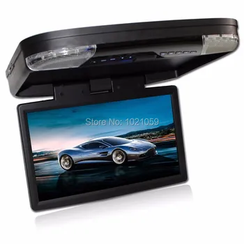 

Car roof mount dvd monitor player with USB/SD(MP5))/IR/FM Transmitter game HDMI HD 1080P free shipping
