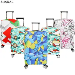Защитный чехол для чемодана Защитная крышка багажника на чемодане высококачественный чехол спандекс протектор для чемодана 18-32 дюймов