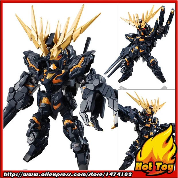 100% Оригинальный BANDAI стиль NXEDGE фигурка-Banshee (режим уничтожения) от &quotMobile Suit Gundam&quot |