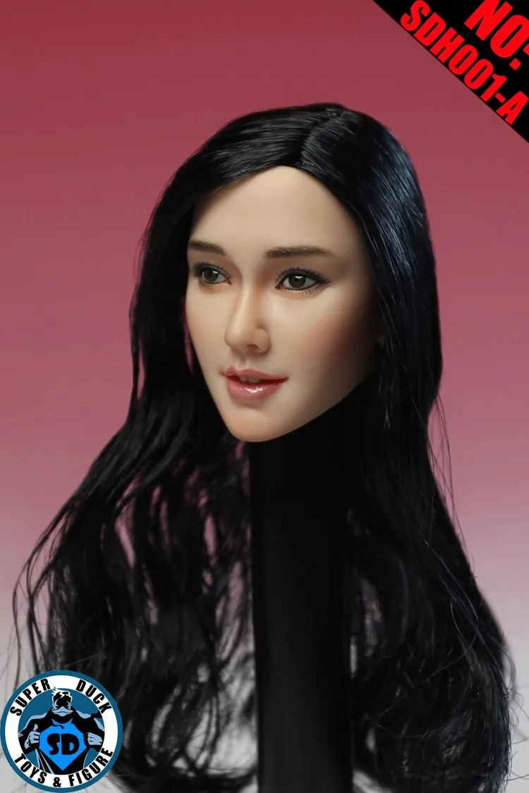 Азиатская женская модель человеческого тела, черные/каштановые волосы(не включая ткань) для искусства