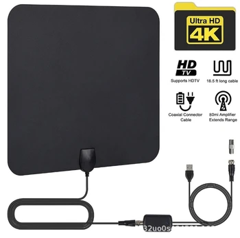 

Thin Flat Antenna HD High Def TV Fox Scout HDTV DTV Sky Link Skylink Cable KP 40pcs