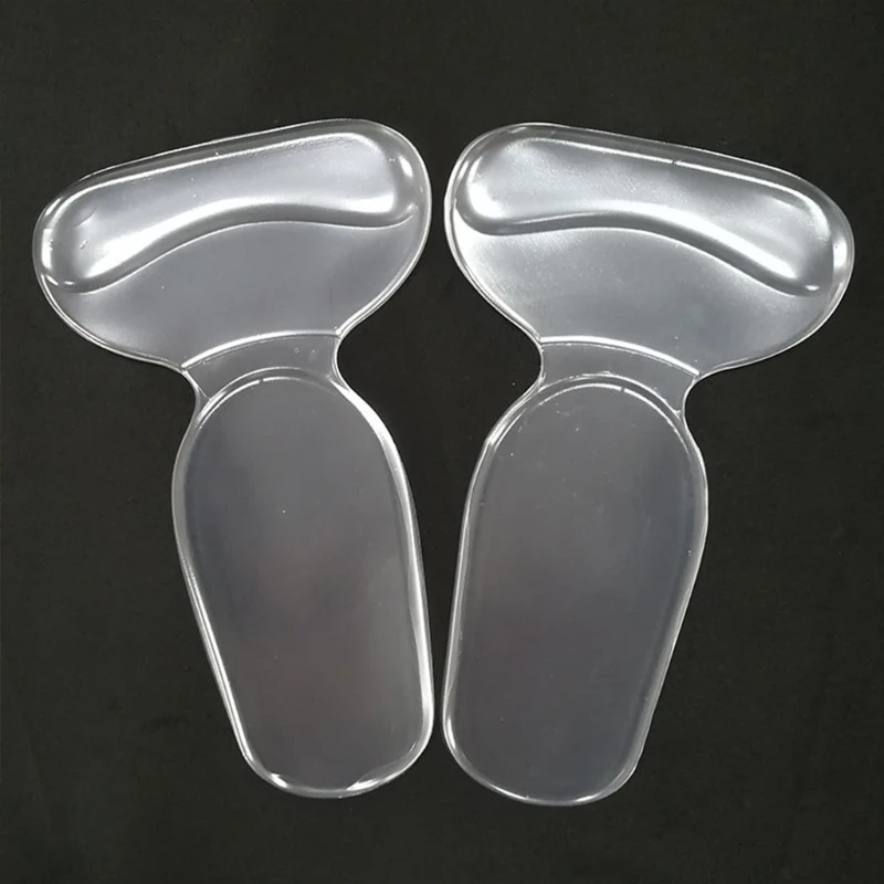 

Silicone Gel Soft T Shape Heel Sticker Wear Proof Anti Slip Multi-function Heel Sticker