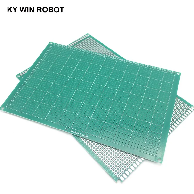 1pcs 10x15cm 100x150mm 단일 측면 프로토 타입 PCB Arduino 용 범용 인쇄 회로 기판 Protoboard