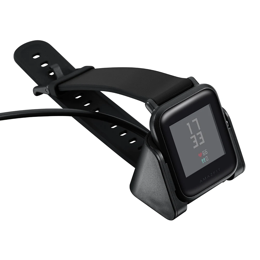 USB магнитное зарядное устройство для Xiaomi Huami Amazfit Bip Молодежный кабель для быстрой зарядки зарядное устройство запасная часть Смарт-часы зарядное устройство