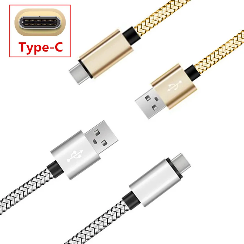 Короткое нейлоновое зарядное устройство 20 см USB 3 1 Type C для Samsung galaxy S8 S9 S10 A3 A320F A5 SM