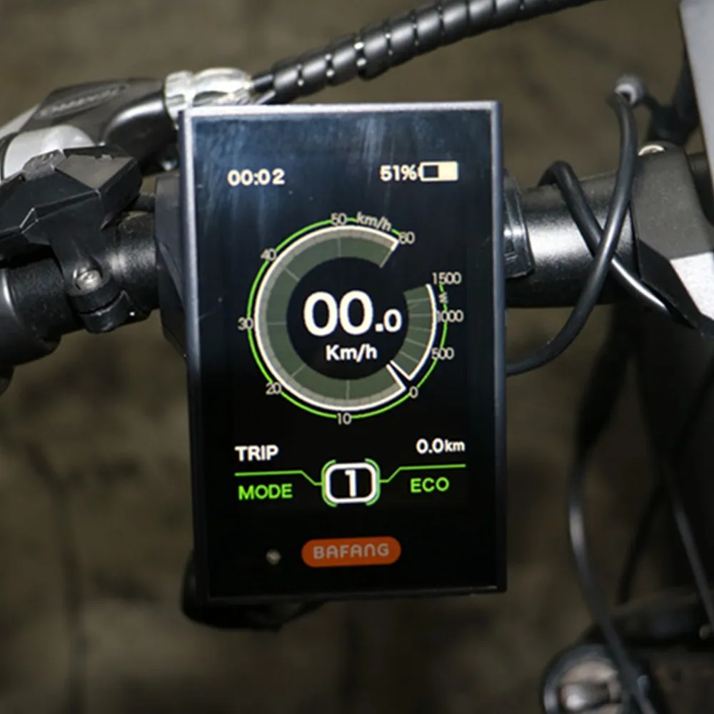 Top Free shipping 8FUN BAFANG DPC18 DISPLAY WITH USB PORT FOR BAFANG BBS MID CENTRAL MOTOR 5