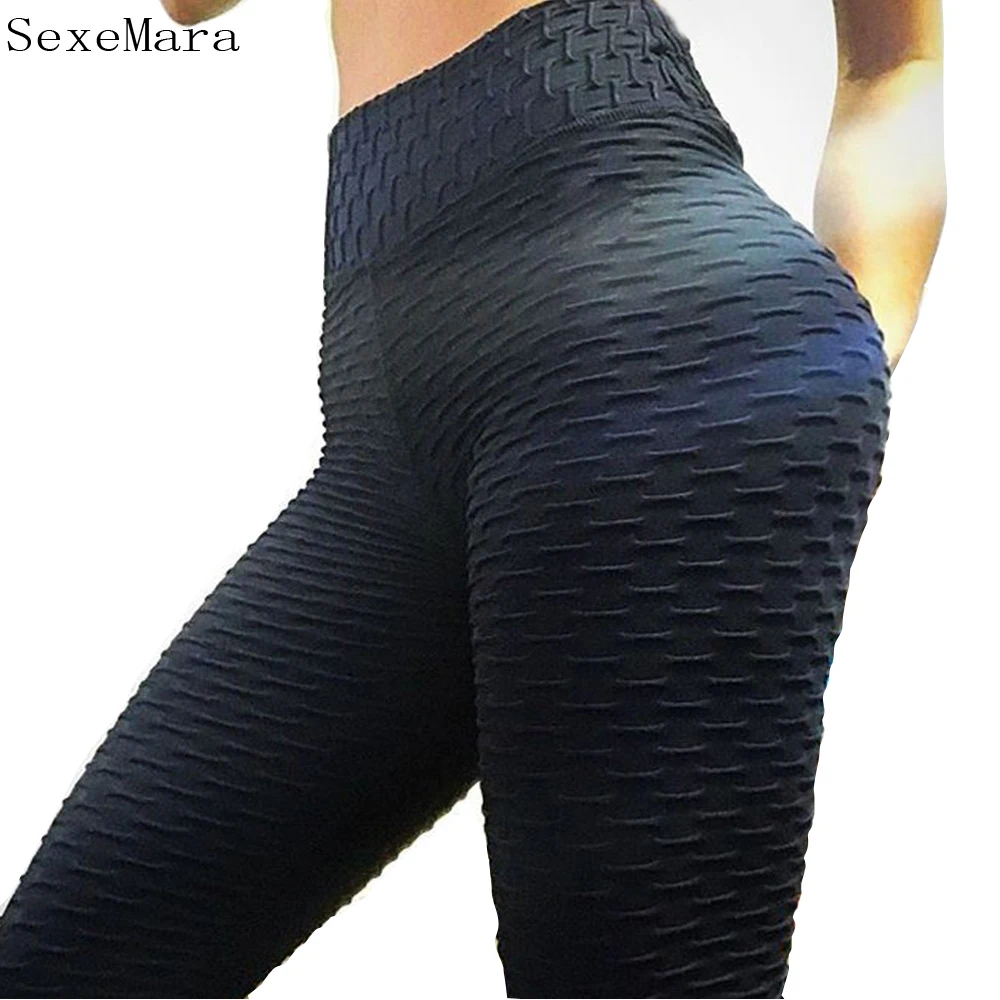 Women Black High Waist Fitness Leggings Fashion 2018