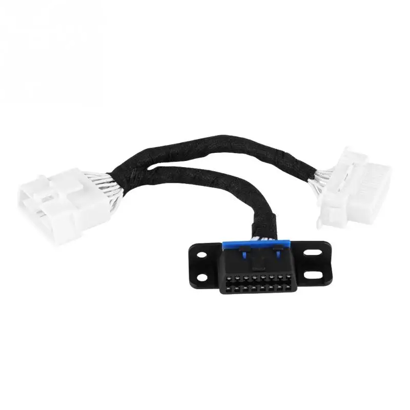 OBD2 16Pin Male to Dual Female Splitter Adapter Extension Cable Y | Автомобили и мотоциклы