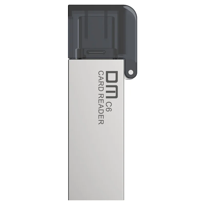 맥북 또는 스마트폰용 멀티 메모리 카드 리더, USB-C 인터페이스, DM USB C 카드 리더, CR006 마이크로 SD/TF 타입 C