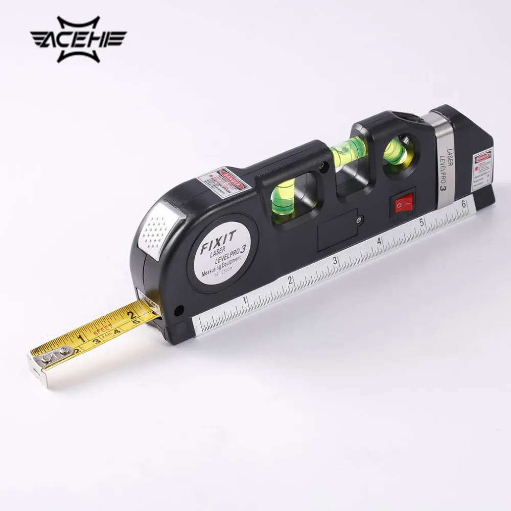 

Horizontal Laser Level Lever Accurate Cross Projects Vertical Light Beam Measure Tape ACEHE 2018 Hot Search Multipurpose