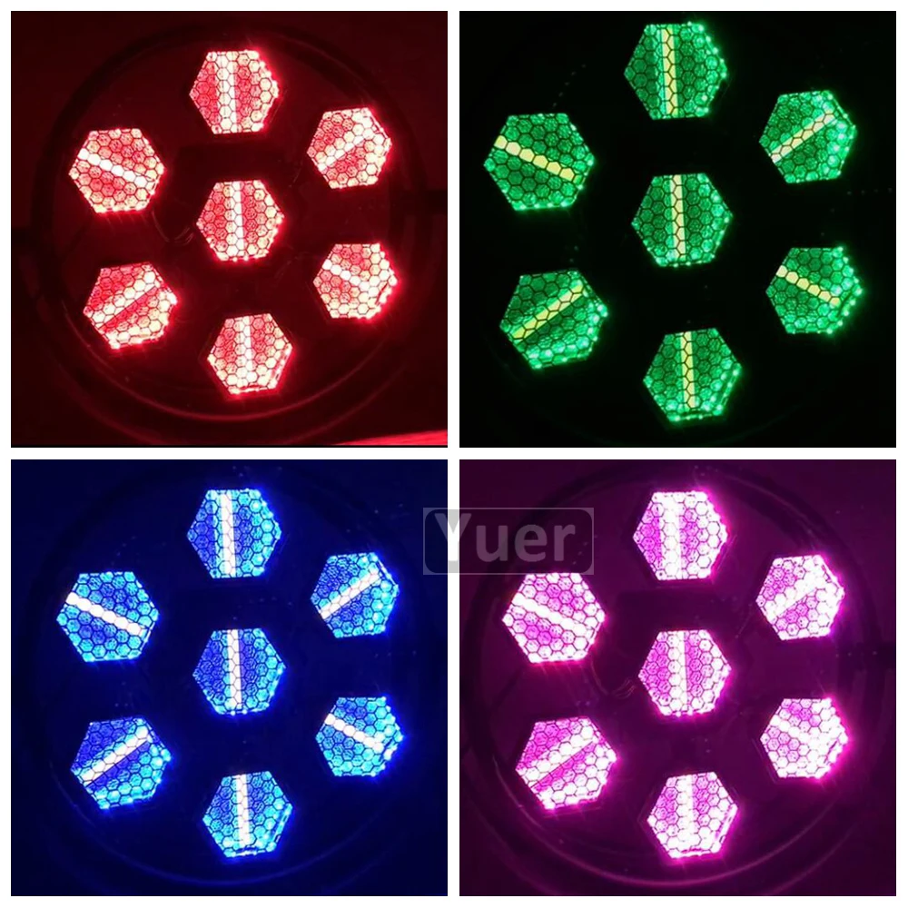 2 шт./лот 500 Вт Светодиодная полноцветная Ретро вспышка RGBW 4 в 1 стробоскоп мигающие