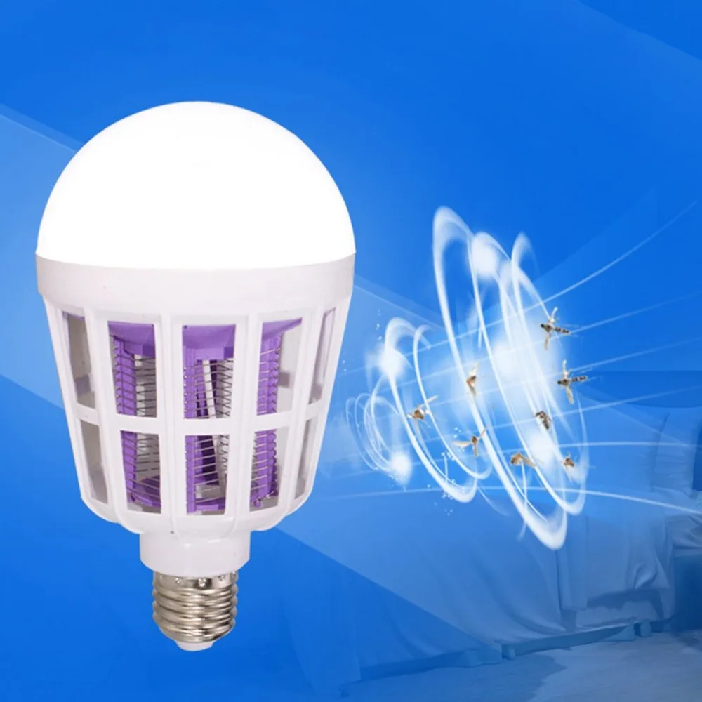 Non Toxic Electronic Mosquito Killer Bulb Home Use Repellent Fly Bug