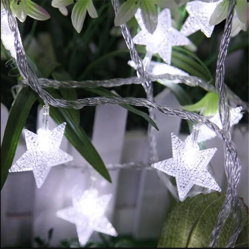 220V 10M 50 Led Lamp Christmas Tree Snow Star String Fairy Lights for outdoor Party Wedding Garden Garland Christmas Decorations 220V 10M 50 Led Lamp Christmas Tree Snow Star String Fairy Lights for outdoor Party Wedding Garden Garland Christmas Decorations