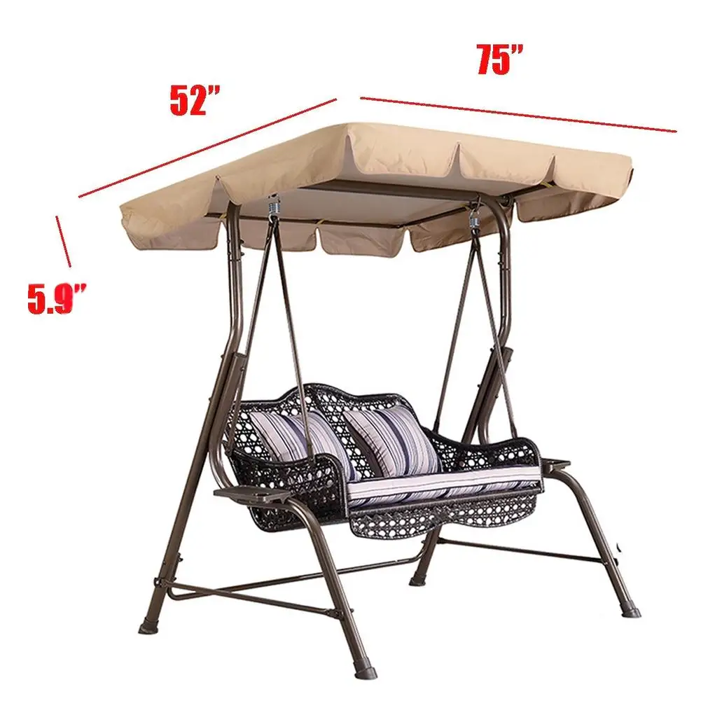 210*145/192*133 см Открытый Качели навес открытый ярд Зонт Парковая скамейка сад солнцезащитный водонепроницаемый тент пылезащитный чехол