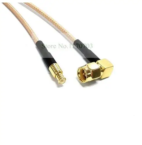 5 шт. RF Coaxila 50ohm правый угол SMA папа к MCX для RG316 Кабельный разъем (0 1 м м)|sma male connector|sma