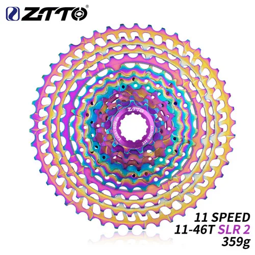 ZTTO about 357g 11-46T SLR 2 Bicycle Cassette HG Compatible ultralight Freewheel 